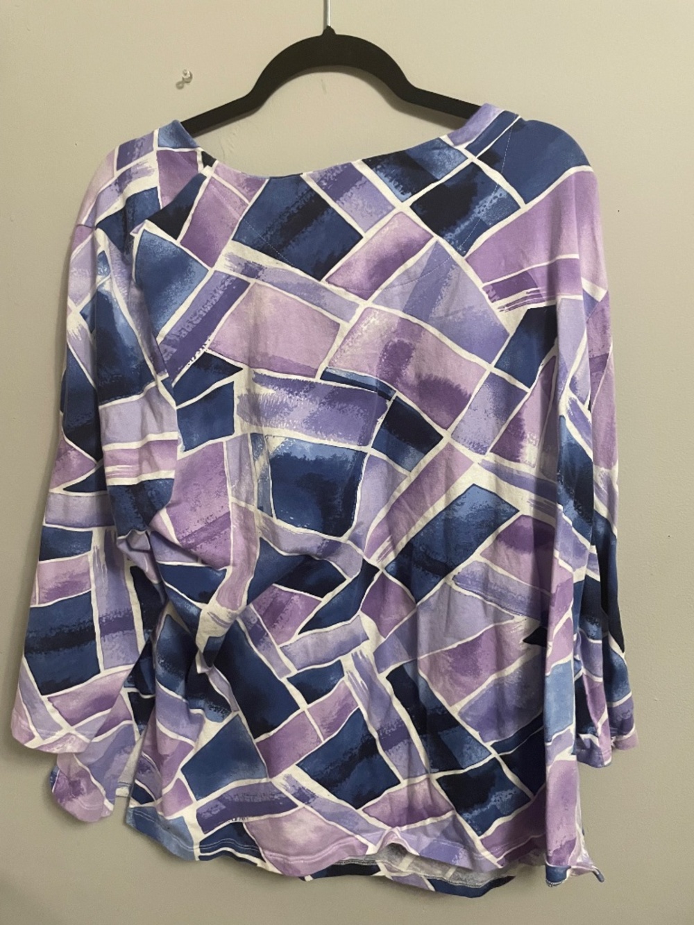 Alfred Dunner women’s size 3X purple blouse - Picture 2 of 3